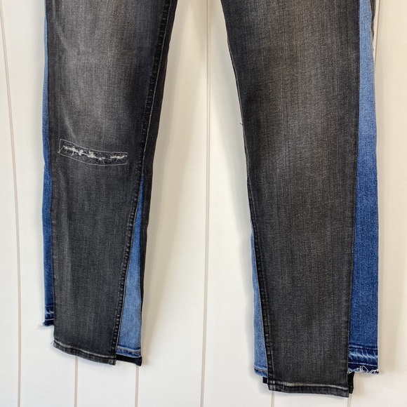 rag & bone Nina High-rise Ankle Cigarette Repair Jeans In Repair Bakton size 29 - Picture 4 of 13